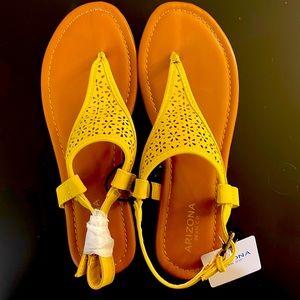 Mustard yellow Sandal